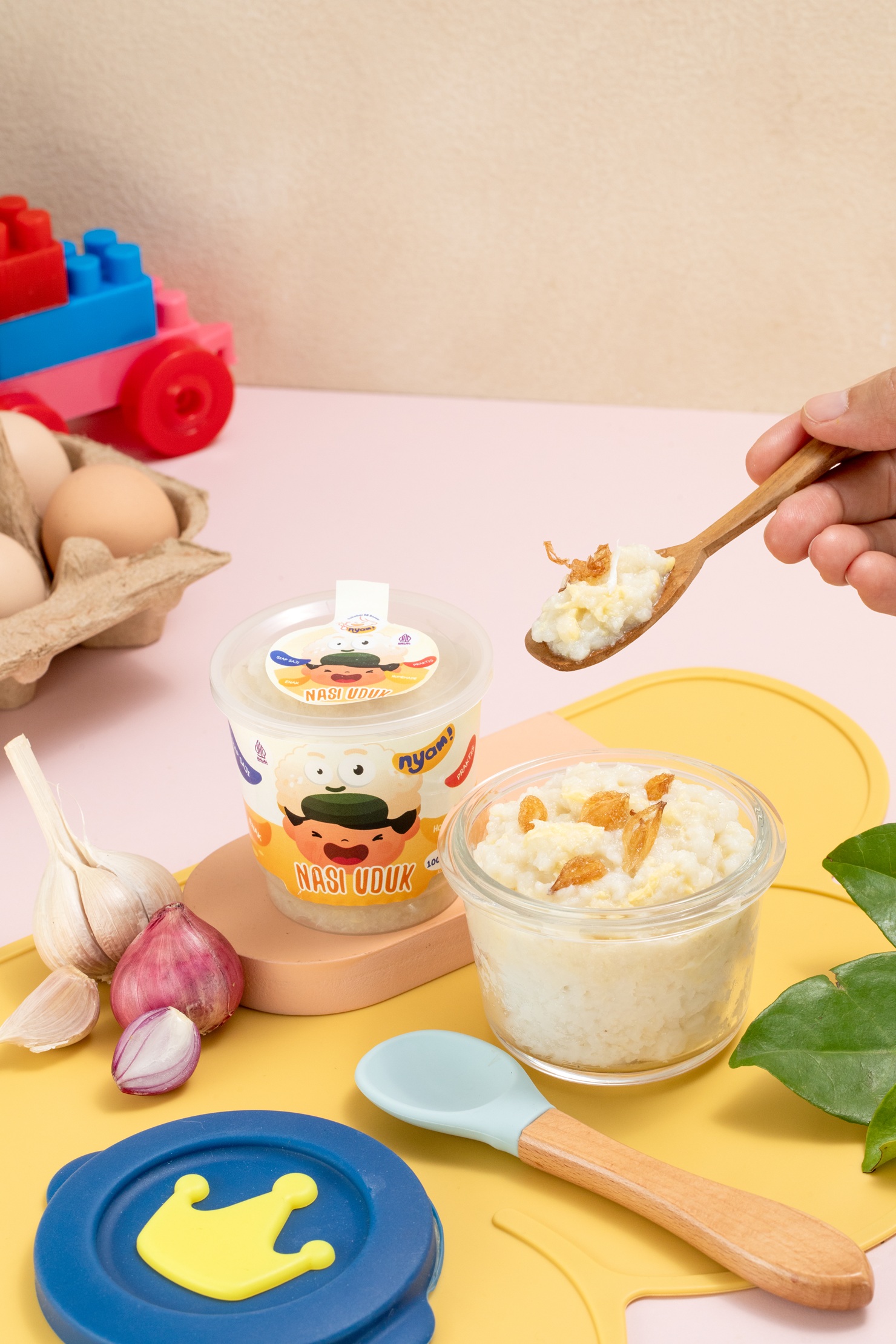 Full Meal Nasi Uduk Ayam Telor